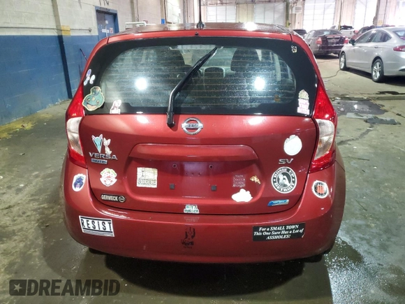 2016 Nissan Note SR z VIN 3N1CE2CP6GL362028, wystawiony jako Copart lot #85594244 z przebiegiem 99 837 mil mil oraz Czysty tytuł • Clean title. Historia ofert i sprzedaży dostępna na DreamBid. Obrazek 6.