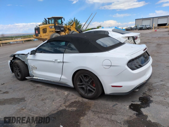 2019 Ford Mustang EcoBoost с VIN 1FATP8UH2K5171898, выставлен на аукционе Copart как лот 56478885 с пробегом 79 228 миль миль и Списание • Salvage title. История ставок и продаж доступна на DreamBid. Изображение 2.