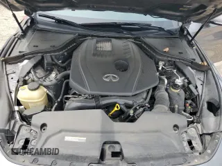 2017 Infiniti Q60 Premium with VIN JN1CV7EL7HM320126, listed as a Copart auction lot 58373345 with 97,122 mi miles and Salvage title. Bid and sale history available at DreamBid. Image 11.
