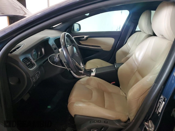 2015 Volvo S60 T6 Drive-E with VIN YV149MFK2F1341338, listed as a Copart auction lot 46083085 with 97,766 mi miles and Salvage Title. Bid and sale history available at carsss.com. Image 7.