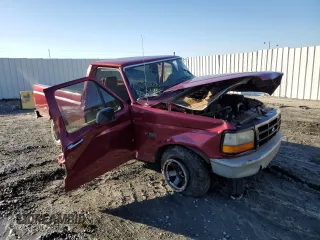 1994 Ford F-150 with VIN 1FTDF15Y4RNB46146, listed as a Copart auction lot 89292155 with 0 mi miles and Salvage Title. Bid and sale history available at carsss.com. Image 4.