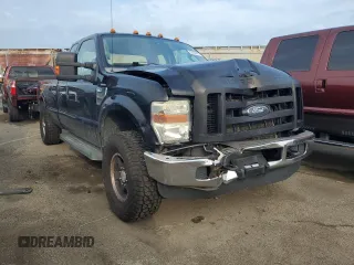 2008 Ford F-250 XL with VIN 1FTSX21568ED72693, listed as a Copart auction lot 63564855 with 268,393 mi miles and Salvage title. Bid and sale history available at DreamBid. Image 4.