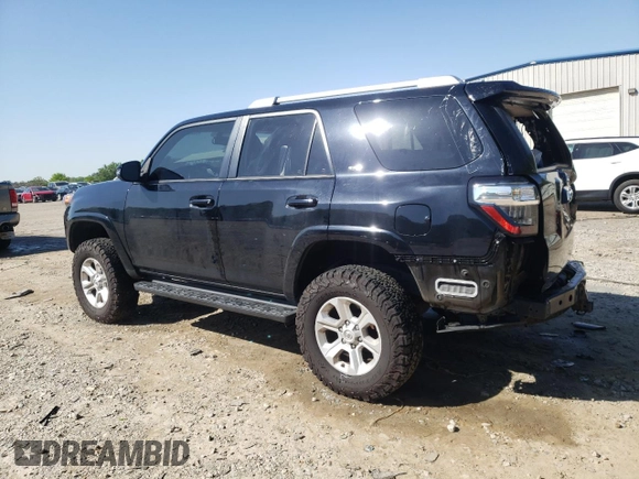 2018 Toyota 4Runner SR5 with VIN JTEBU5JR6J5577493, listed as a Copart auction lot 51286505 with 88,961 mi miles and Salvage Title. Bid and sale history available at DreamBid. Image 2.