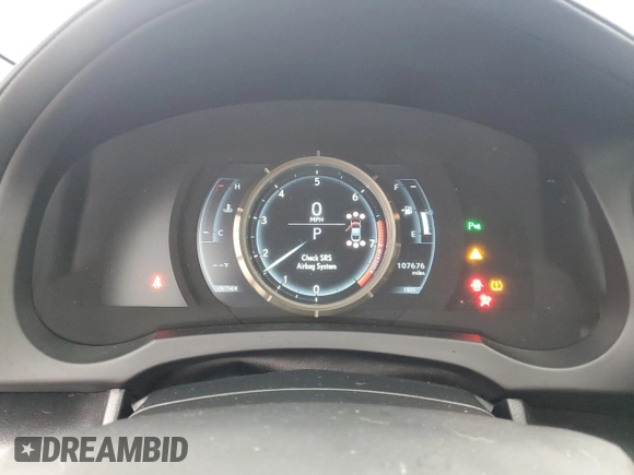2016 Lexus RC 350 F Sport with VIN JTHSE5BC9G5006793, listed as a Copart auction lot 47349695 with 107,676 mi miles and Salvage title. Bid and sale history available at DreamBid. Image 9.