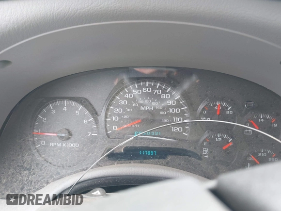 2005 Chevrolet TrailBlazer LT with VIN 1GNDT13S552190909, listed as a IAAI auction lot 42081094 with 117,897 mi miles and . Bid and sale history available at DreamBid. Image 7.