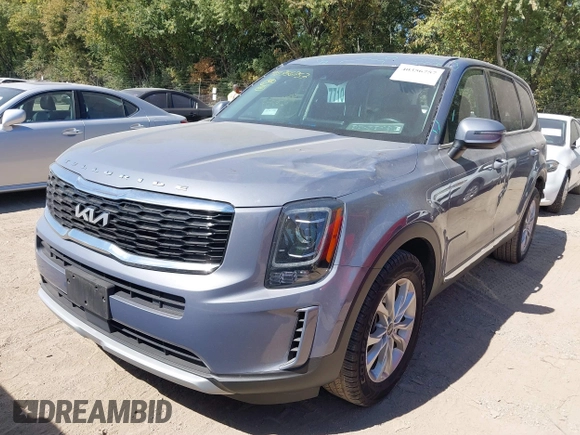 2022 Kia Telluride LX with VIN 5XYP2DHC7NG227251, listed as a IAAI auction lot 40356757 with 57,792 mi miles and . Bid and sale history available at DreamBid. Image 20.