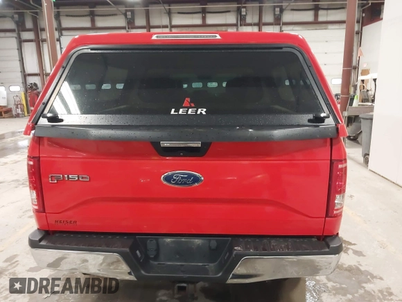 2017 Ford F-150 XL with VIN 1FTFW1EF9HKD99731, listed as a IAAI auction lot 41951004 with 115,554 mi miles. Bid and sale history available at carsss.com. Image 16.
