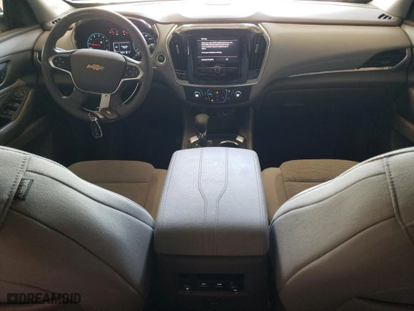 2021 Chevrolet Traverse LT Cloth with VIN 1GNERGKW6MJ192019, listed as a Copart auction lot 49246925 with 34,095 mi miles and Salvage Title. Bid and sale history available at carsss.com. Image 8.