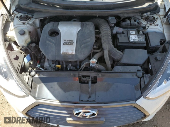 2013 Hyundai Veloster Turbo with VIN KMHTC6AE2DU162790, listed as a Copart auction lot 66404685 with 128,120 mi miles and Clean title. Bid and sale history available at DreamBid. Image 11.