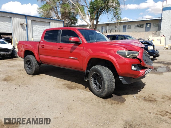 2020 Toyota Tacoma SR5 with VIN 3TMCZ5AN1LM365508, listed as a Copart auction lot 55976115 with 83,839 mi miles and Salvage title. Bid and sale history available at DreamBid. Image 4.