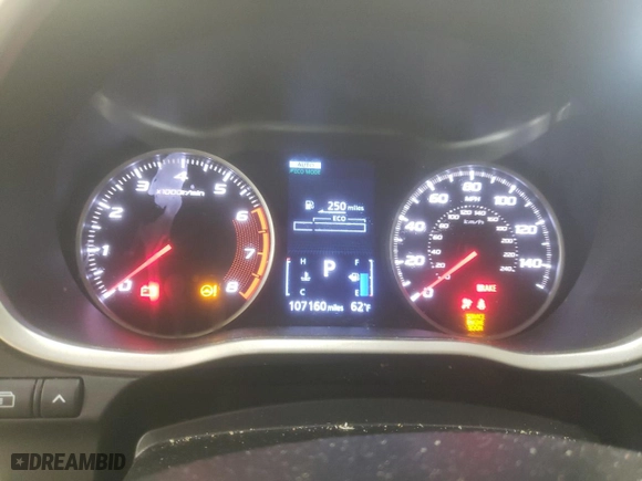 2018 Mitsubishi Eclipse Cross ES with VIN JA4AT3AA5JZ040537, listed as a Copart auction lot 86266224 with 107,160 mi miles and Salvage Title. Bid and sale history available at carsss.com. Image 9.