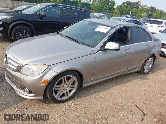 2008 Mercedes-Benz C 350 Sport with VIN WDDGF56XX8F141980, listed as a IAAI auction lot 42360641 with 119,193 mi miles and . Bid and sale history available at DreamBid. Image 2.