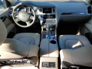 2013 Audi Q7 3.0L TDI Premium Plus with VIN WA1LMAFEXDD014975, listed as a Copart auction lot 83633844 with 51,047 mi miles and Salvage Title. Bid and sale history available at carsss.com. Image 8.
