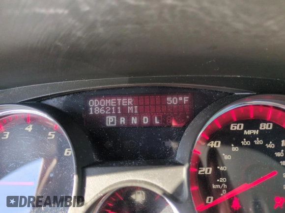 2007 GMC Acadia SLE with VIN 1GKEV13717J171239, listed as a Copart auction lot 53908895 with 186,211 mi miles and Salvage Title. Bid and sale history available at carsss.com. Image 9.