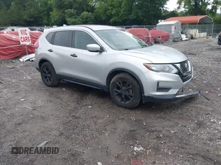 2017 Nissan Rogue SV with VIN KNMAT2MT7HP566140, listed as a IAAI auction lot 42507432 with 166,534 mi miles and . Bid and sale history available at DreamBid. Image 1.
