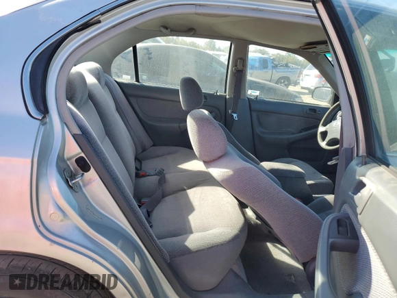 1998 Honda Civic LX with VIN 2HGEJ6670WH607791, listed as a Copart auction lot 72235594 with 205,571 mi miles and Salvage Title. Bid and sale history available at carsss.com. Image 10.