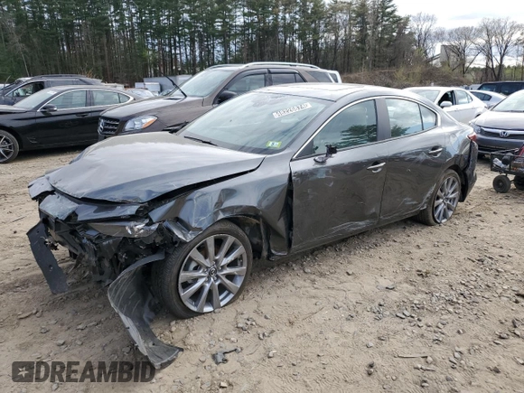2023 Mazda 3 S Preferred with VIN 3MZBPACM6PM373413, listed as a Copart auction lot 48226874 with 2,462 mi miles and Clean Title. Bid and sale history available at DreamBid. Image 1.