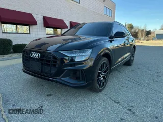 2019 Audi Q8 Prestige with VIN WA1FVAF15KD025497, listed as a Copart auction lot 53828925 with 120,414 mi miles and Clean Title. Bid and sale history available at carsss.com. Image 2.