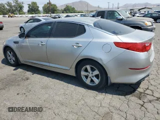 2014 Kia Optima LX with VIN KNAGM4A70E5470266, listed as a Copart auction lot 65084275 with 144,497 mi miles and Clean title. Bid and sale history available at DreamBid. Image 2.