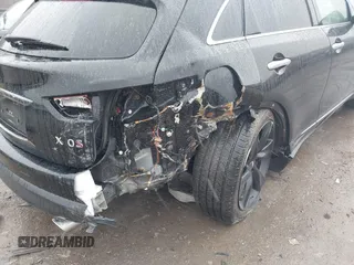 2017 Infiniti QX70 with VIN JN8CS1MW0HM415145, listed as a IAAI auction lot 41557578 with 42,502 mi miles and . Bid and sale history available at DreamBid. Image 6.