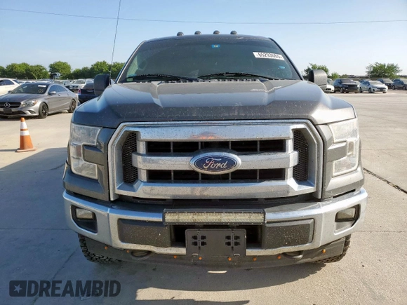 2017 Ford F-150 XL with VIN 1FTEW1EP2HKD07041, listed as a Copart auction lot 65293065 with 206,224 mi miles and Salvage title. Bid and sale history available at DreamBid. Image 5.