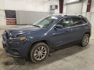 2021 Jeep Cherokee Latitude Lux with VIN 1C4PJMMXXMD109834, listed as a Copart auction lot 50246515 with 32,819 mi miles and Salvage Title. Bid and sale history available at carsss.com. Image 1.