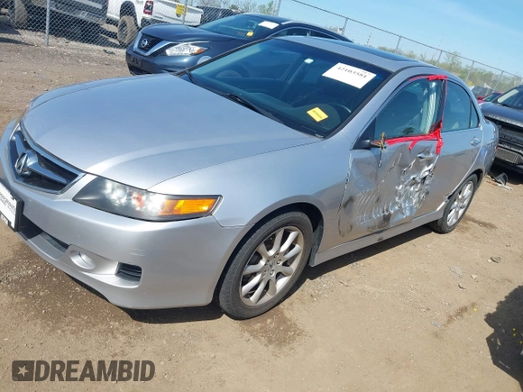 2007 Acura TSX with VIN JH4CL96827C021591, listed as a IAAI auction lot 42103581 with 175,527 mi miles. Bid and sale history available at carsss.com. Image 18.