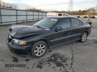 2003 Volvo S60 2.4L with VIN YV1RS61T732266261, listed as a Copart auction lot 87686255 with 106,129 mi miles and Salvage Title. Bid and sale history available at carsss.com. Image 1.