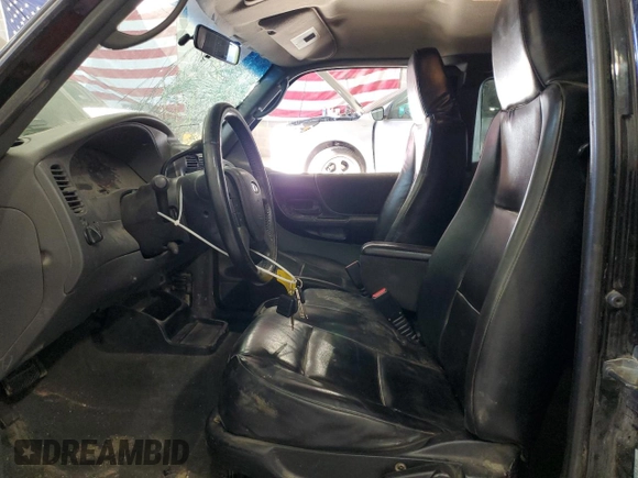 2004 Ford Ranger XL Fleet with VIN 1FTZR45E74PA84176, listed as a Copart auction lot 46949105 with 210,035 mi miles and Salvage Title. Bid and sale history available at DreamBid. Image 7.