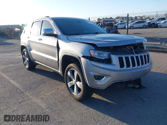 2014 Jeep Grand Cherokee Limited with VIN 1C4RJEBM3EC386954, listed as a IAAI auction lot 41812278 with 172,052 mi miles. Bid and sale history available at carsss.com. Image 1.