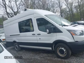 2019 Ford Transit with VIN 1FTBW3XG2KKA66858, listed as a IAAI auction lot 41969887 with 140,304 mi miles and . Bid and sale history available at DreamBid. Image 13.