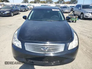 2007 Infiniti G35 Journey with VIN JNKBV61E37M723625, listed as a Copart auction lot 75661494 with 166,448 mi miles and Salvage Title. Bid and sale history available at DreamBid. Image 5.