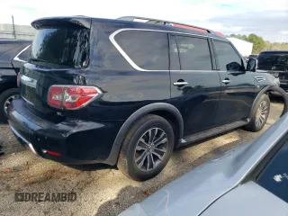 2019 Nissan Armada SL with VIN JN8AY2ND8K9092109, listed as a Copart auction lot 69060073 with 91,569 mi miles. Bid and sale history available at carsss.com. Image 3.