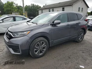 2021 Honda CR-V EX with VIN 2HKRW2H52MH651866, listed as a Copart auction lot 61045485 with 67,485 mi miles and Salvage title. Bid and sale history available at DreamBid. Image 1.