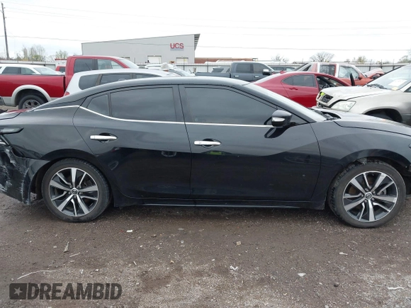 2020 Nissan Maxima SV with VIN 1N4AA6CV1LC366750, listed as a IAAI auction lot 40783161 with 101,880 mi miles. Bid and sale history available at carsss.com. Image 14.