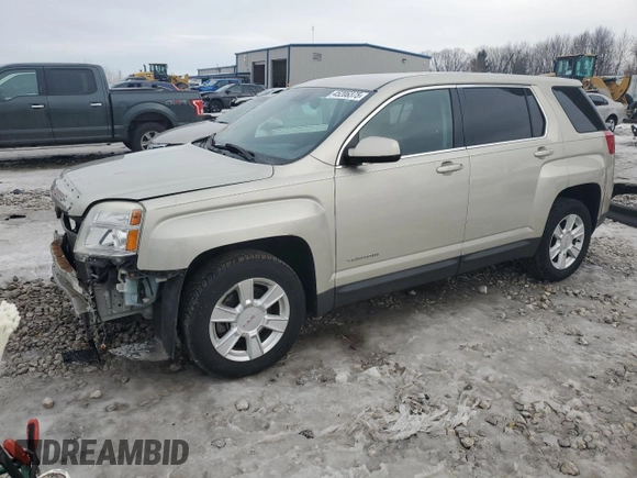 2013 GMC Terrain SLE with VIN 2GKALMEK1D6259112, listed as a Copart auction lot 45206375 with 134,265 mi miles and Clean Title. Bid and sale history available at DreamBid. Image 1.