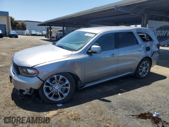 2019 Dodge Durango GT Plus с VIN 1C4RDJDG7KC536342, выставлен на аукционе Copart как лот 56819165 с пробегом 68 044 миль миль и Списание • Salvage title. История ставок и продаж доступна на DreamBid. Изображение 1.