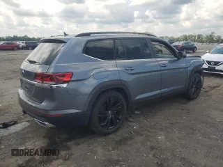 2023 Volkswagen Atlas SE with VIN 1V2HR2CA8PC547047, listed as a Copart auction lot 64255065 with 29,394 mi miles and Salvage title. Bid and sale history available at DreamBid. Image 3.