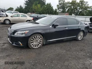 2013 Lexus LS 460 L with VIN JTHDL5EF5D5005883, listed as a Copart auction lot 74558384 with 242,906 mi miles and Salvage title. Bid and sale history available at DreamBid. Image 1.