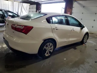 2016 Kia Rio LX with VIN KNADM4A34G6000917, listed as a Copart auction lot 54165495 with 113,272 mi miles and Salvage Title. Bid and sale history available at carsss.com. Image 3.