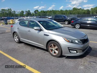 2015 Kia Optima LX с VIN 5XXGM4A79FG477619, выставлен на аукционе IAAI как лот 42561432 с пробегом 125 274 миль миль и . История ставок и продаж доступна на DreamBid. Изображение 1.