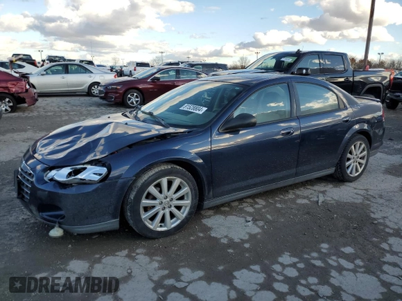 2005 Chrysler Sebring with VIN 1C3EL36R85N629878, listed as a Copart auction lot 81528804 with 200,926 mi miles and Salvage Title. Bid and sale history available at DreamBid. Image 1.