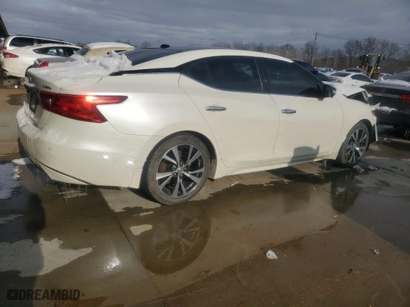 2017 Nissan Maxima Platinum with VIN 1N4AA6AP5HC391890, listed as a Copart auction lot 44750505 with 125,574 mi miles and Salvage Title. Bid and sale history available at carsss.com. Image 3.