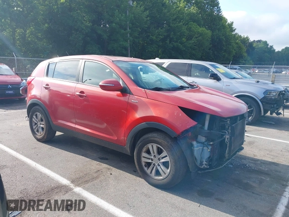 2011 Kia Sportage LX with VIN KNDPBCA22B7083676, listed as a IAAI auction lot 42702029 with 252,143 mi miles and . Bid and sale history available at DreamBid. Image 1.