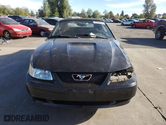 2000 Ford Mustang with VIN 1FAFP4445YF205466, listed as a Copart auction lot 72639114 with 168,537 mi miles and Clean Title. Bid and sale history available at carsss.com. Image 5.