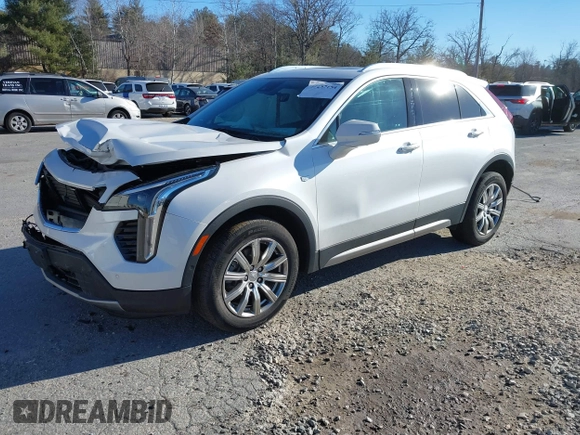 2022 Cadillac XT4 AWD Premium Luxury with VIN 1GYFZDR41NF105299, listed as a IAAI auction lot 41257154 with 34,904 mi miles and . Bid and sale history available at carsss.com. Image 17.