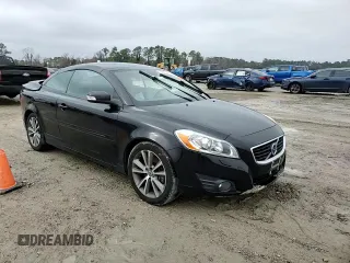 2012 Volvo C70 T5 with VIN YV1672MC8CJ127982, listed as a Copart auction lot 42875615 with 96,906 mi miles and Salvage Title. Bid and sale history available at carsss.com. Image 10.