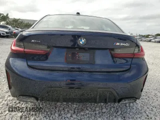 2024 BMW 3 Series M340i xDrive with VIN 3MW49FF02R8E70970, listed as a Copart auction lot 84431924 with 12,286 mi miles and Salvage Title. Bid and sale history available at carsss.com. Image 6.