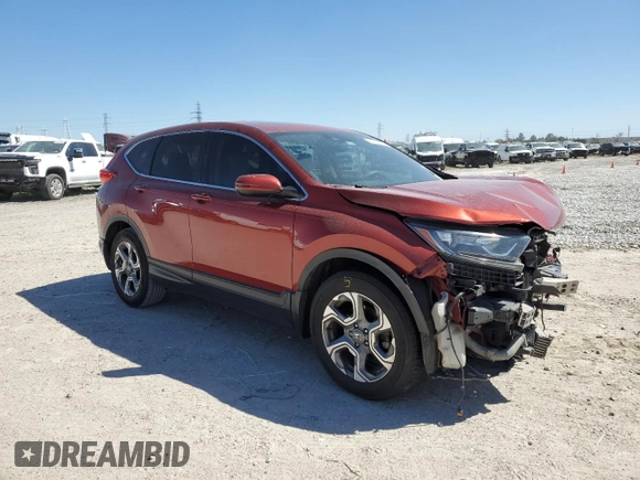 2017 Honda CR-V EX with VIN 2HKRW1H52HH519996, listed as a Copart auction lot 49722355 with 120,032 mi miles and Salvage Title. Bid and sale history available at carsss.com. Image 4.