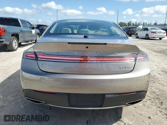 2019 Lincoln MKZ Reserve I z VIN 3LN6L5D9XKR627875, wystawiony jako Copart lot #55939165 z przebiegiem 11 474 mil mil oraz Szkoda całkowita • Salvage title. Historia ofert i sprzedaży dostępna na DreamBid. Obrazek 6.
